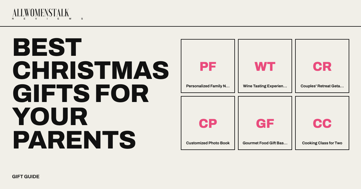 Best Christmas Gifts for Your Parents — 9 products