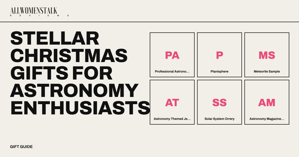 Stellar Christmas Gifts for Astronomy Enthusiasts — 11 products