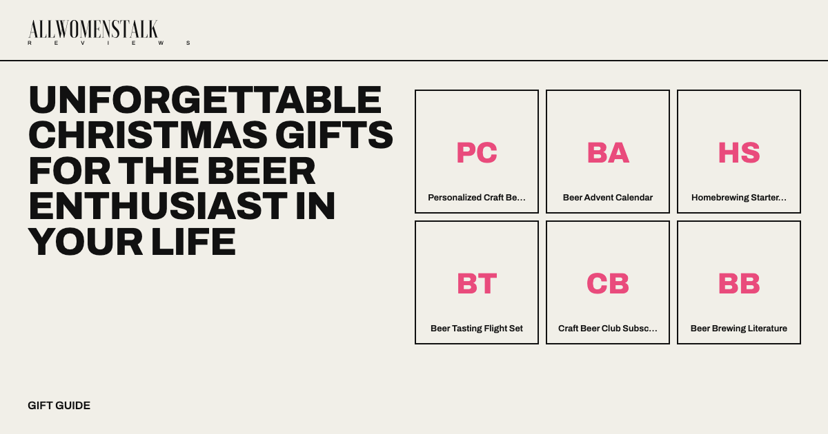 Unforgettable Christmas Gifts for the Beer Enthusiast in Your Life — 11 products