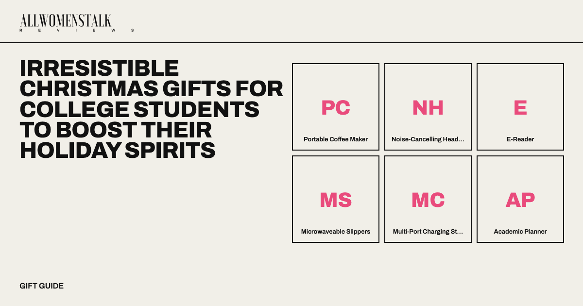 Irresistible Christmas Gifts for College Students to Boost Their Holiday Spirits — 11 products