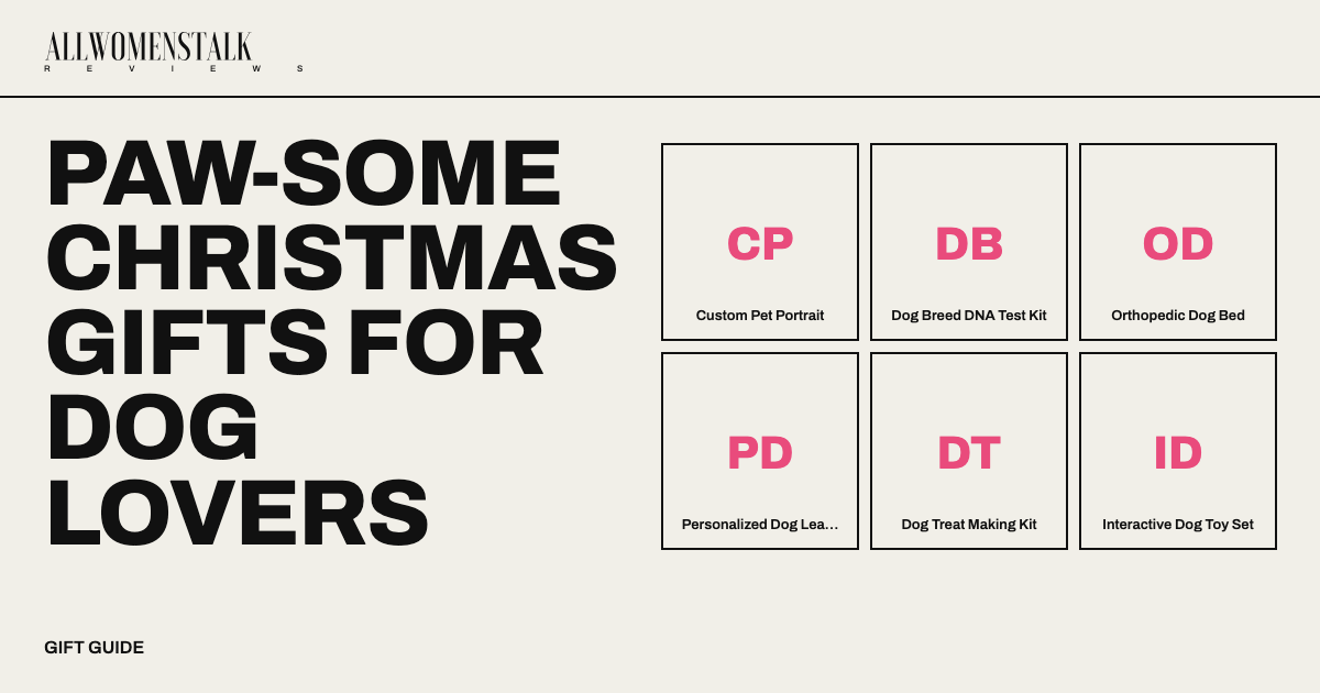 Paw-some Christmas Gifts for Dog Lovers — 11 products
