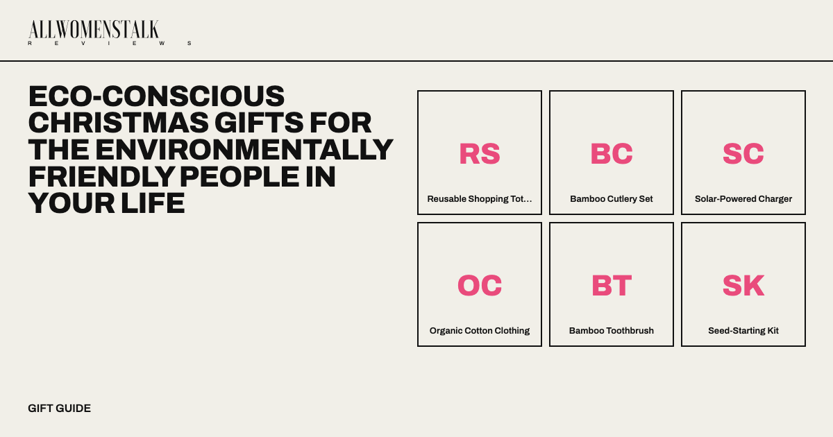 Eco-Conscious Christmas Gifts for the Environmentally Friendly People in Your Life — 11 products