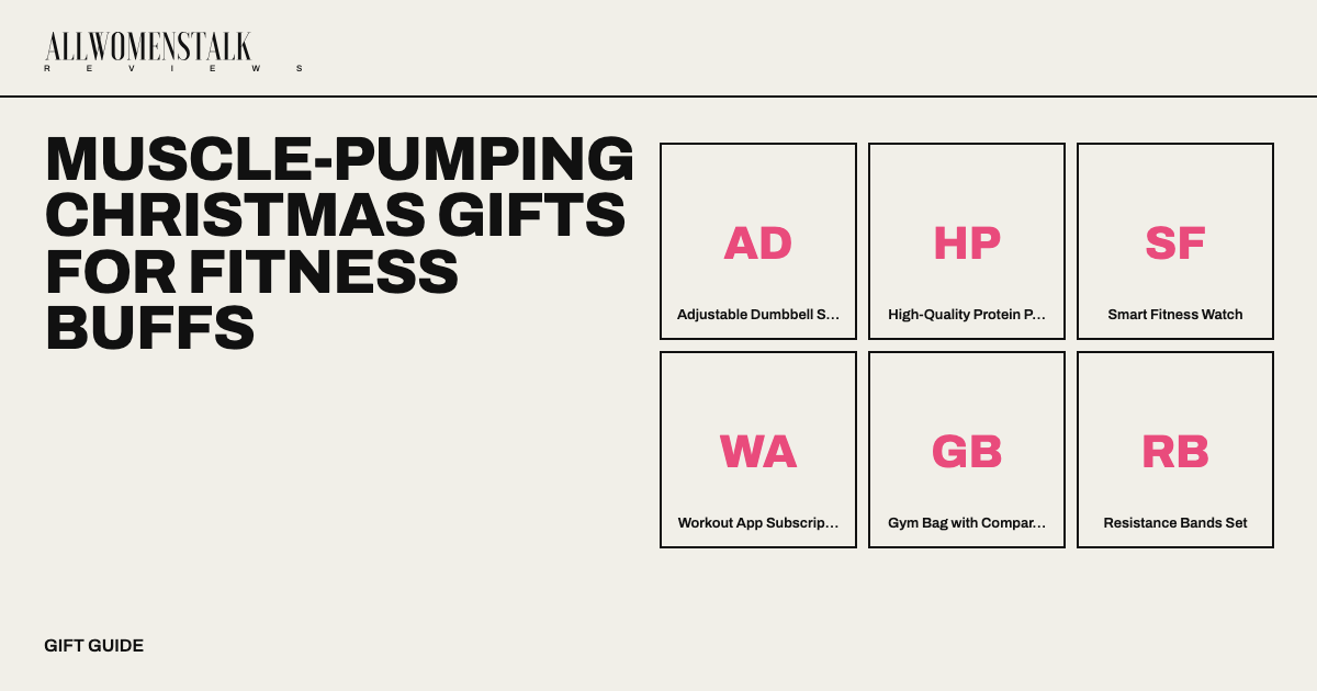 Muscle-Pumping Christmas Gifts for Fitness Buffs — 11 products