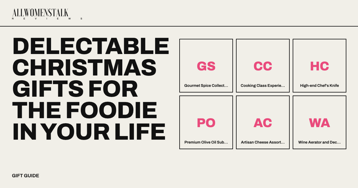 Delectable Christmas Gifts for the Foodie in Your Life — 11 products