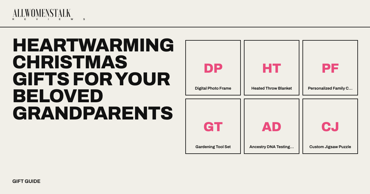 Heartwarming Christmas Gifts for Your Beloved Grandparents — 12 products