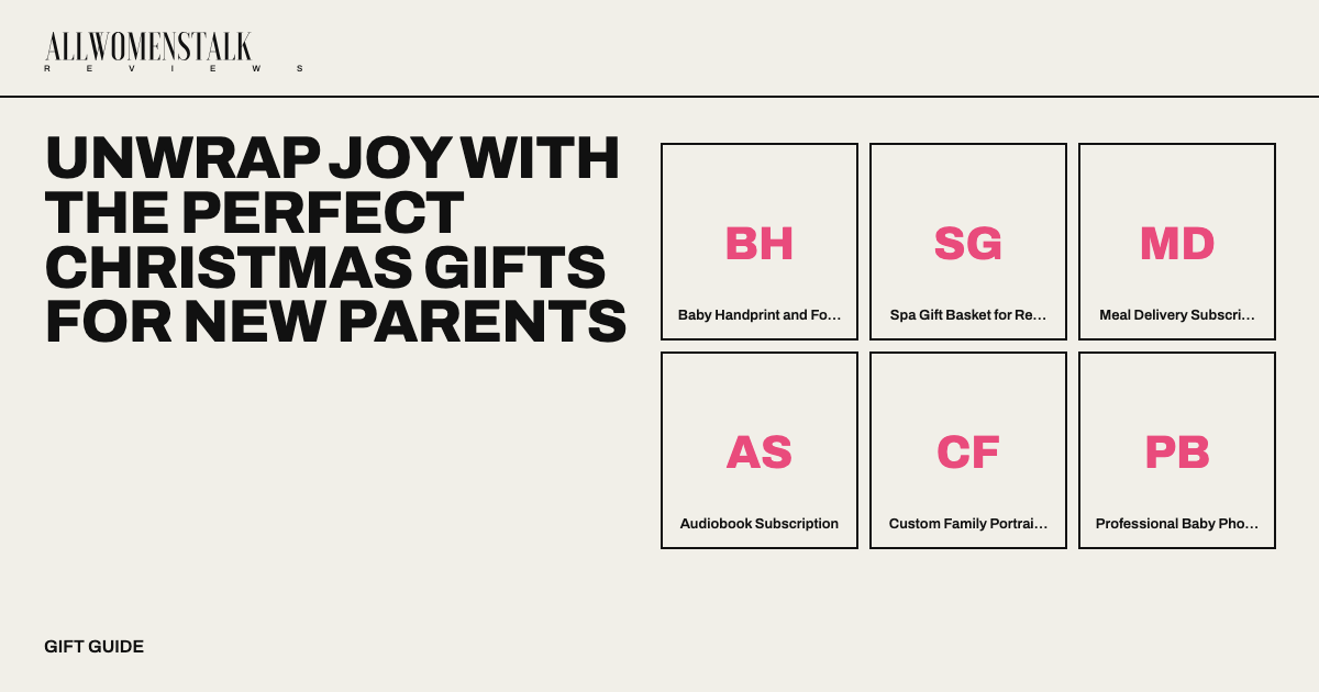 Unwrap Joy with the Perfect Christmas Gifts for New Parents — 10 products