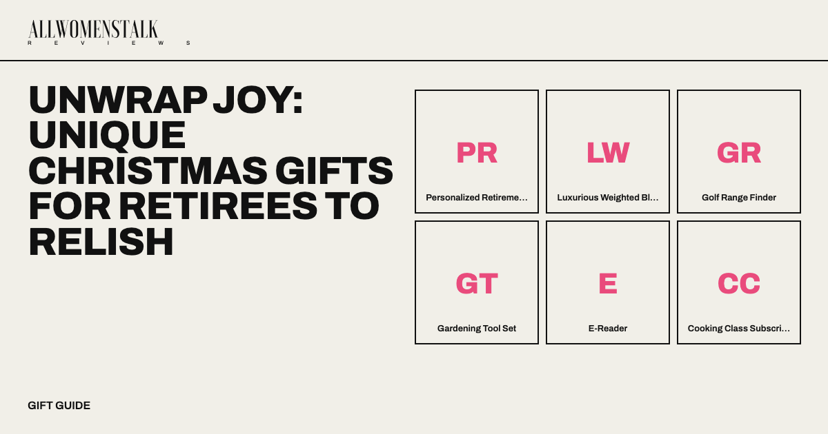 Unwrap Joy: Unique Christmas Gifts for Retirees to Relish — 11 products