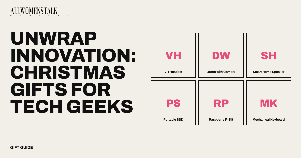 Unwrap Innovation: Christmas Gifts for Tech Geeks — 11 products