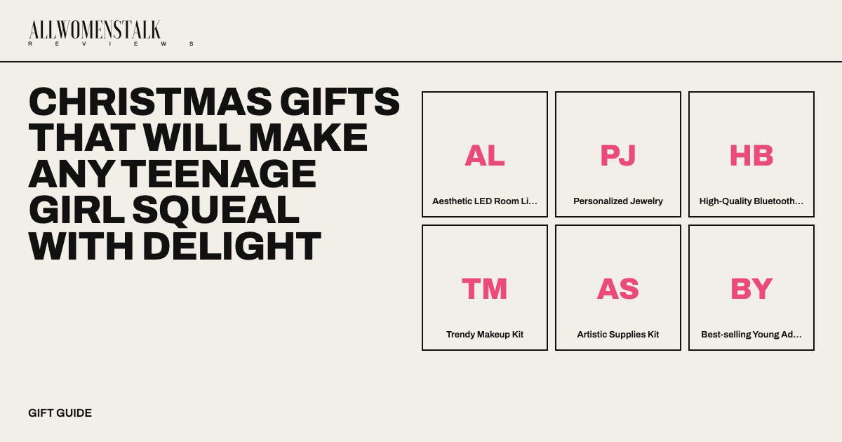 Christmas Gifts That Will Make Any Teenage Girl Squeal with Delight — 10 products