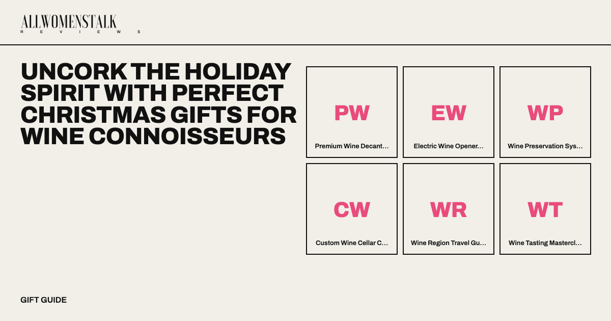 Uncork the Holiday Spirit with Perfect Christmas Gifts for Wine Connoisseurs — 11 products