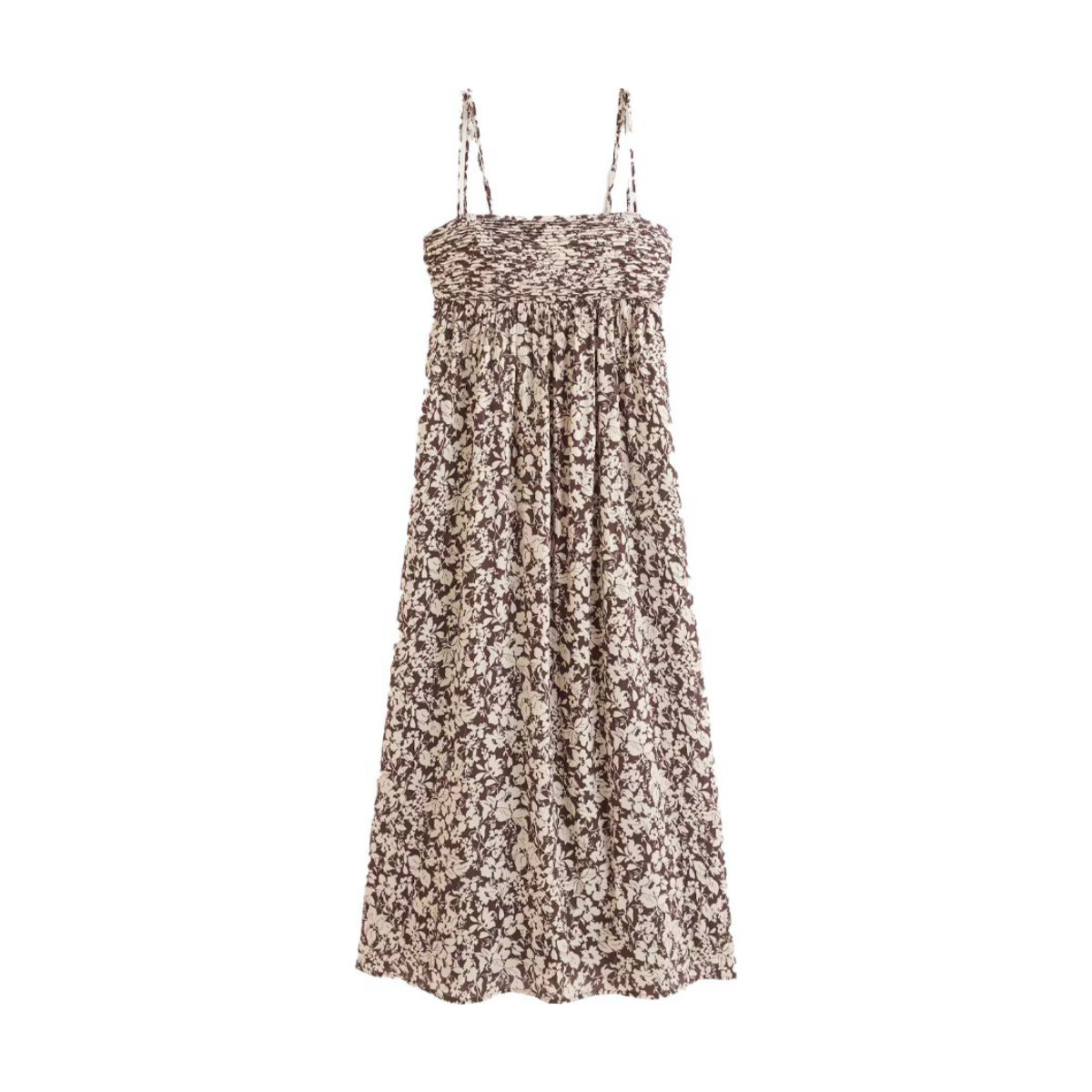 Abercrombie Crinkle Textured Maxi Dress