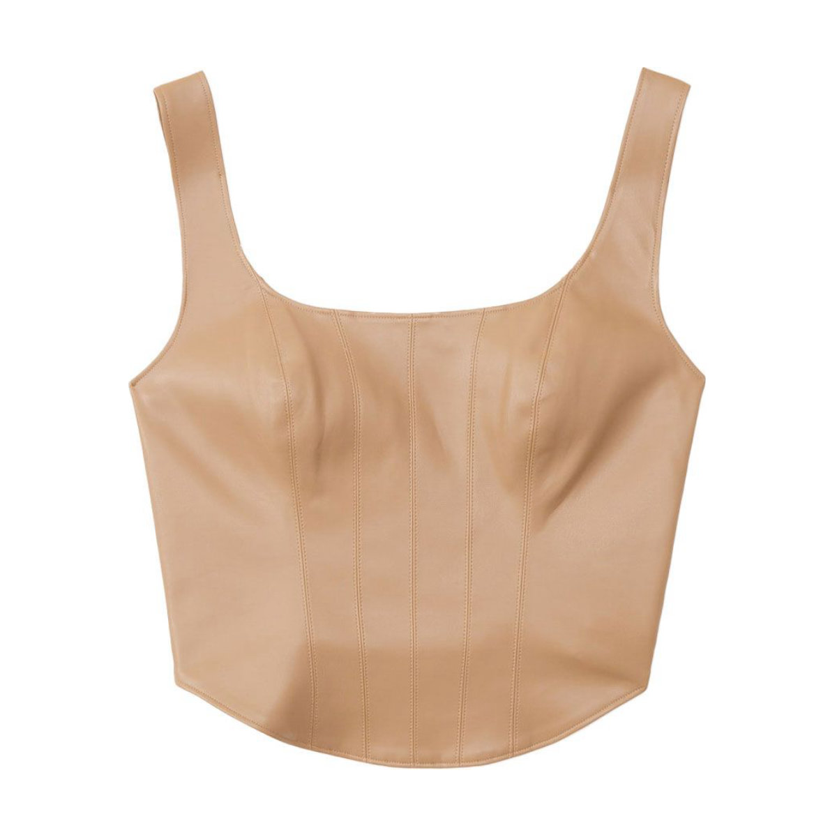 Abercrombie & Fitch Scoop Neck Corset Top