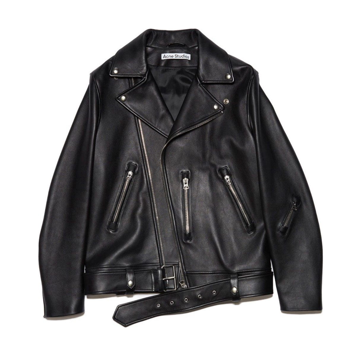 Acne Studios Leather Biker Jacket