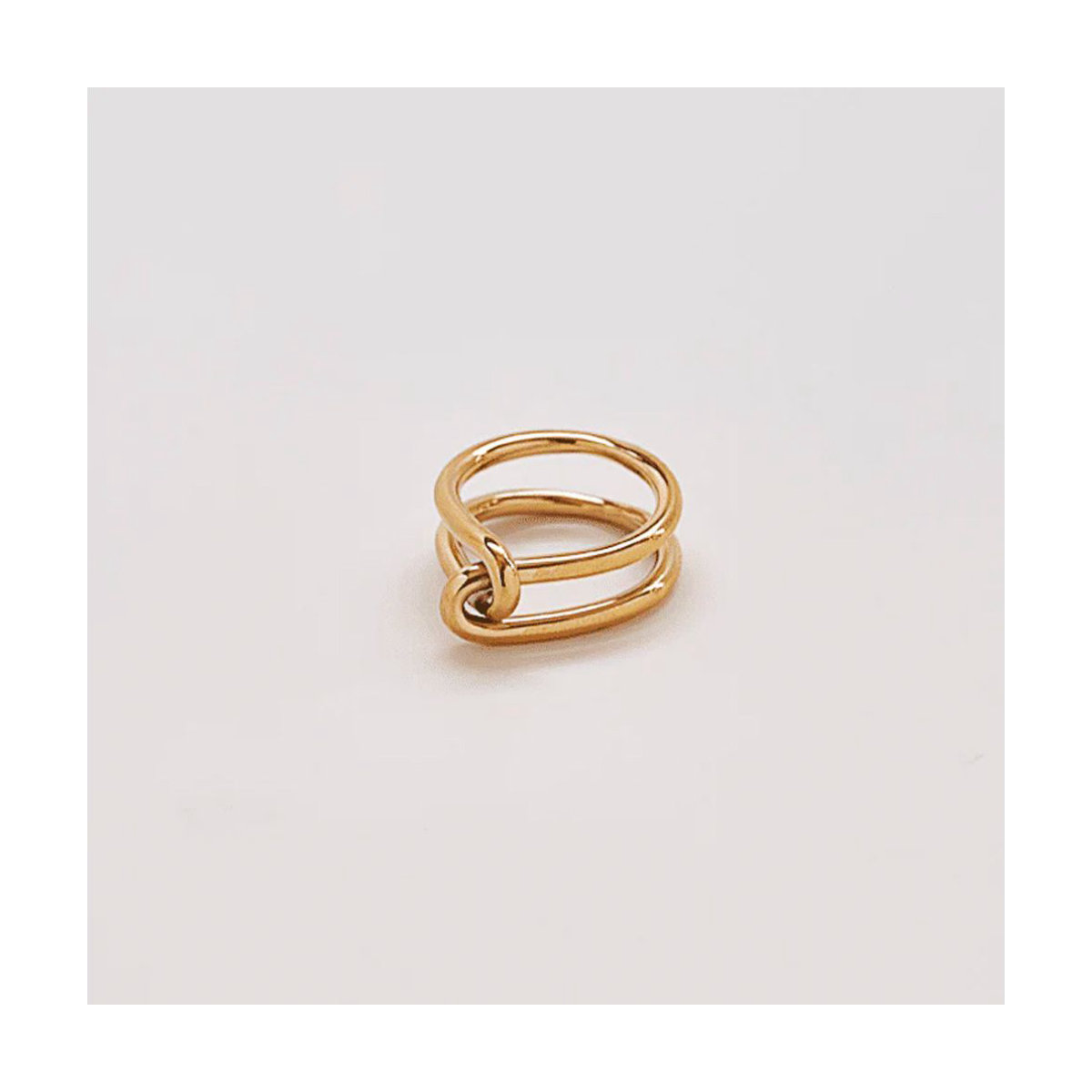 Admiral Row Gold Double Knot Ring
