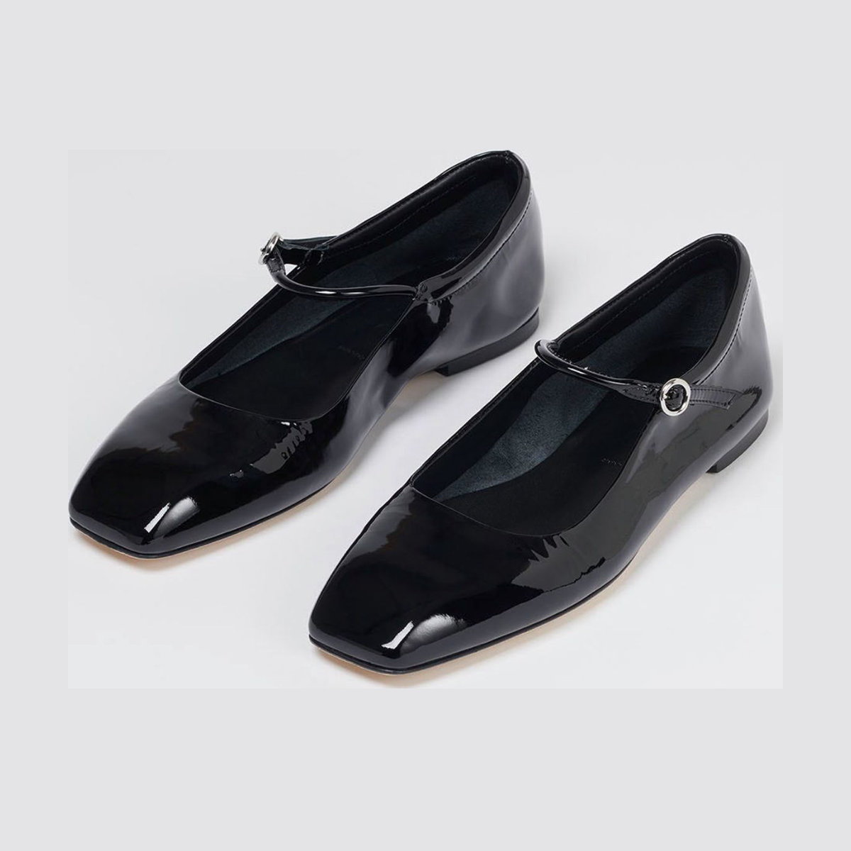 Aeyde Black Patent Uma