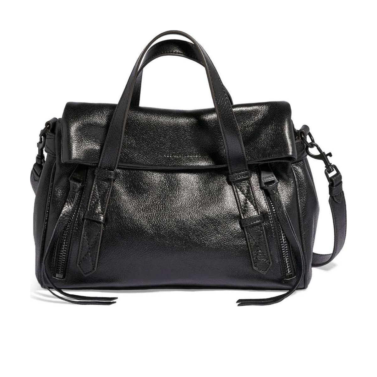 Aimee Kestenberg bali Double Entry Leather Satchel
