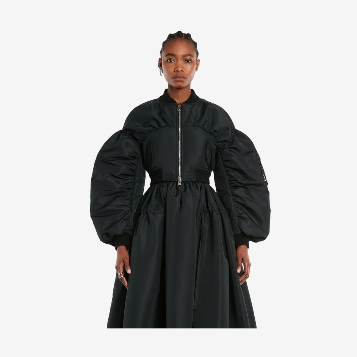 Alexander McQueen Polyfaille Bomber Jacket