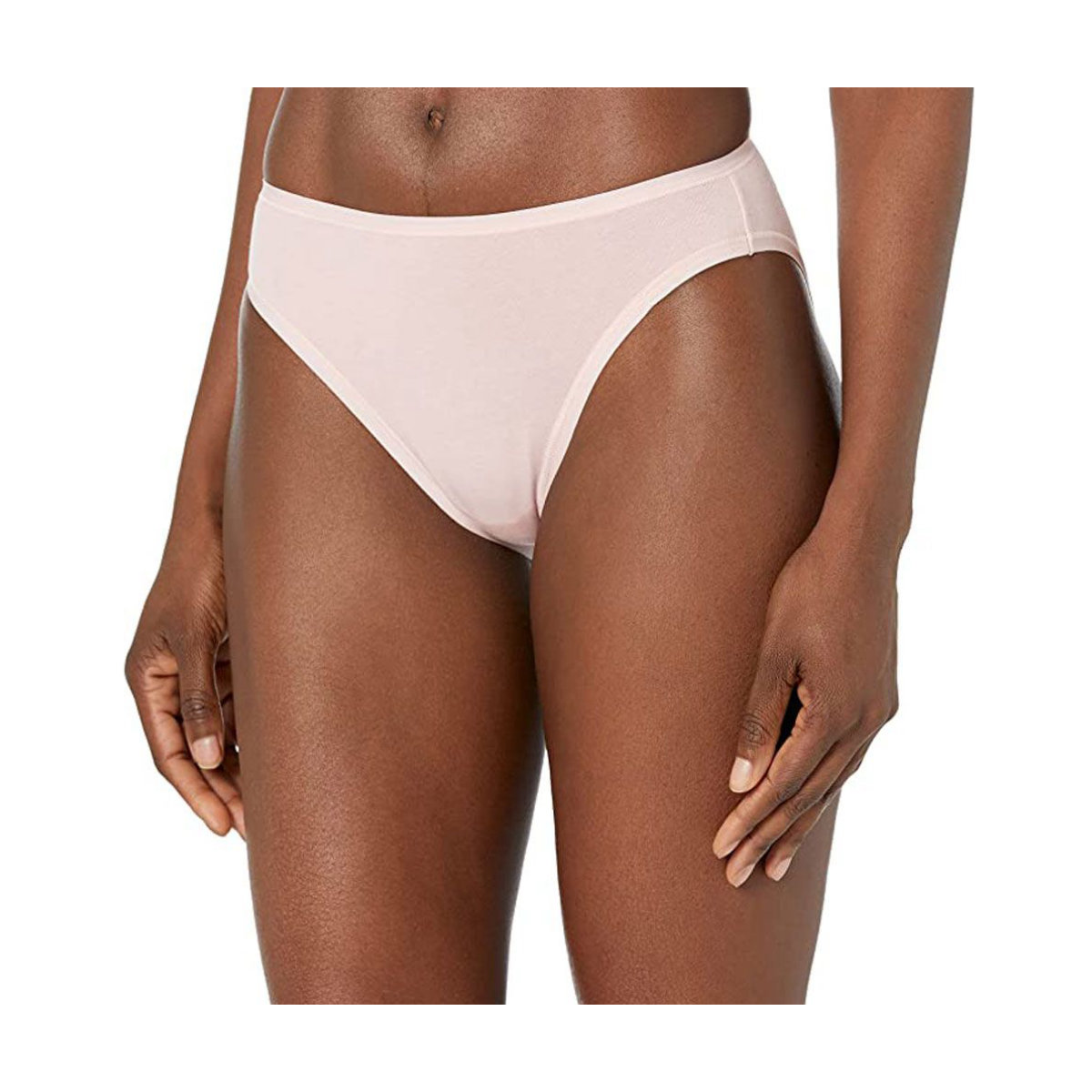 Amazon Essentials Cotton Stretch High-Cut Bikini Panty
