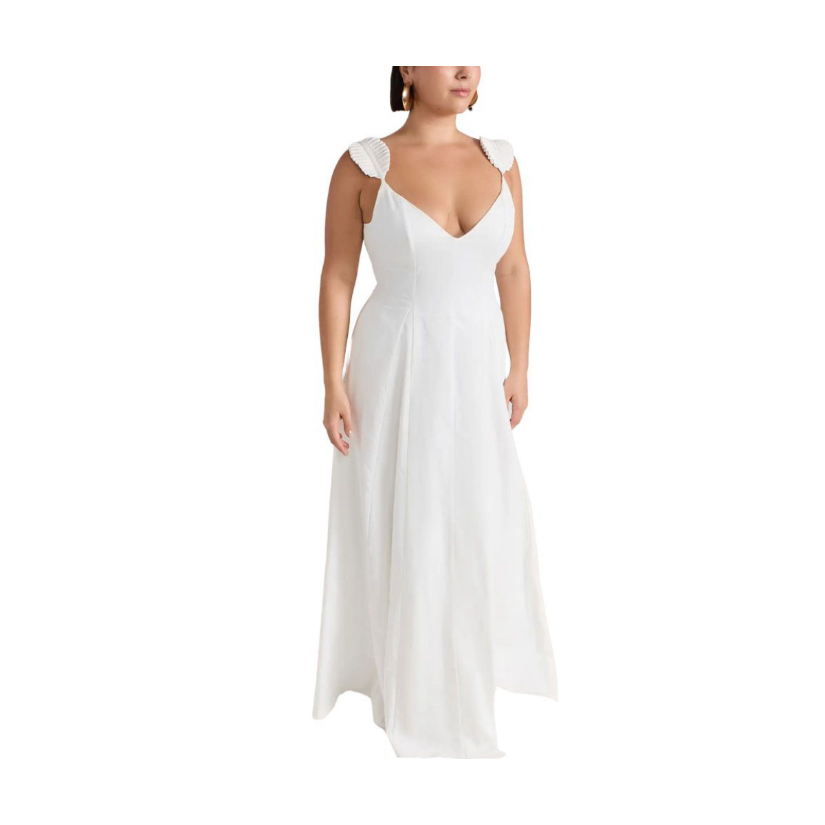 Andrea Iyamah Vola Maxi Dress