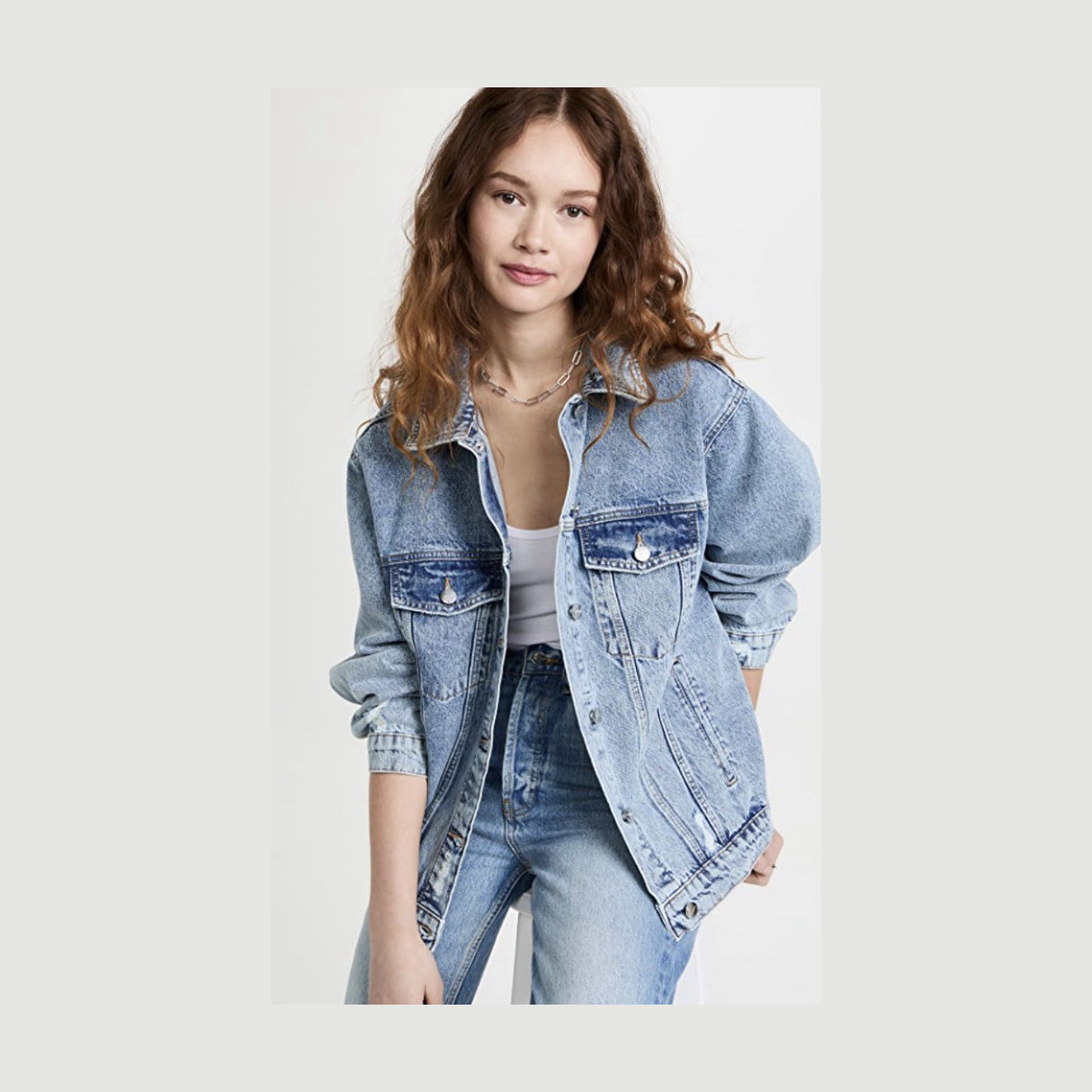 ANINE BING Rory Denim Jacket