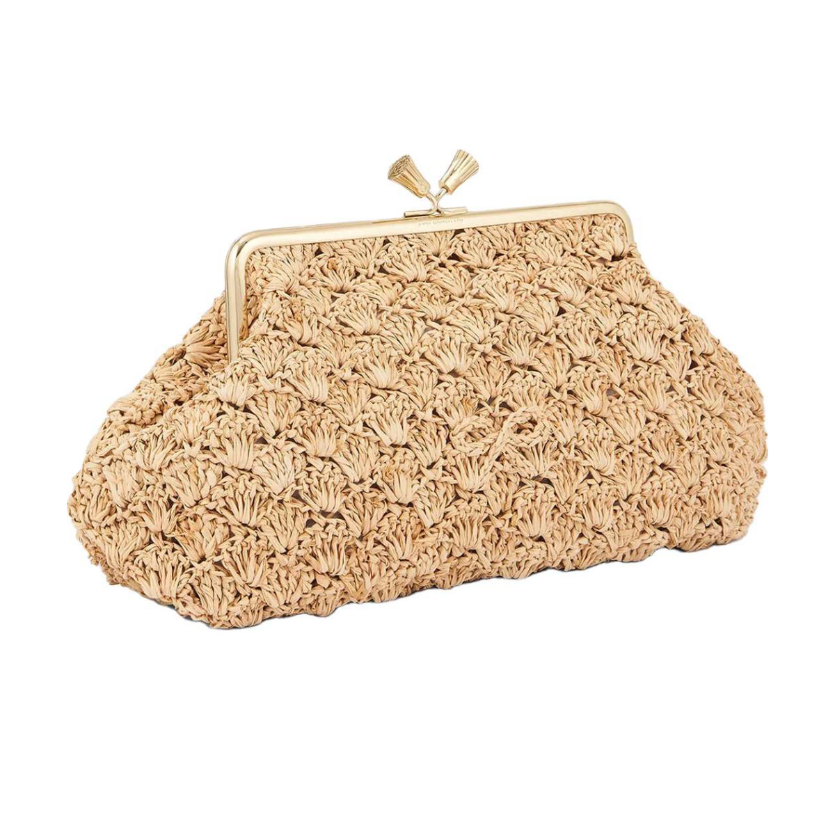 Anya Hindmarch Maud Raffia Clutch