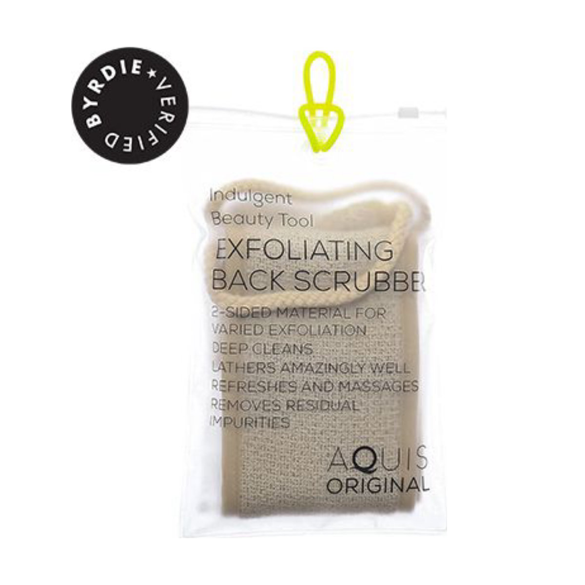 Aquis Exfoliating Back Scrubber