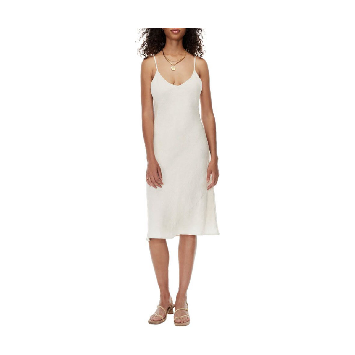 Aritzia Wilfred Only Linen Slip Dress