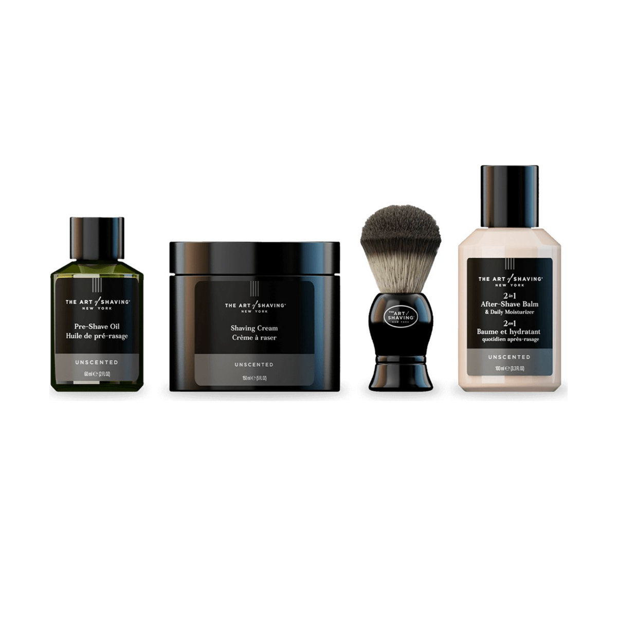 Art of Shaving Unscented Full Size Kit with Brush