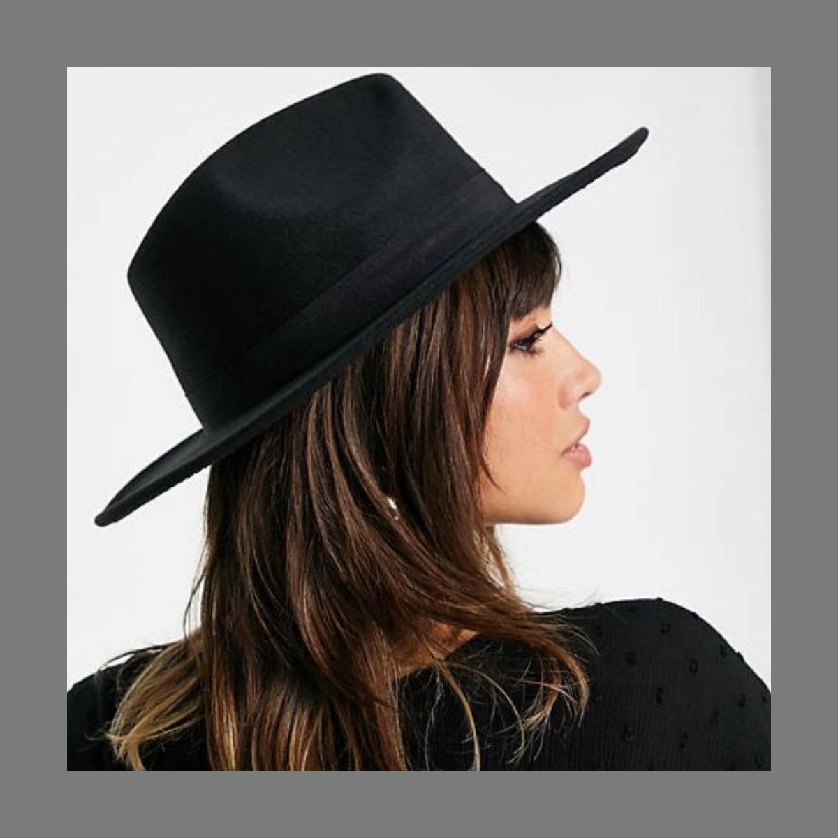 ASOS Design Structured Fedora