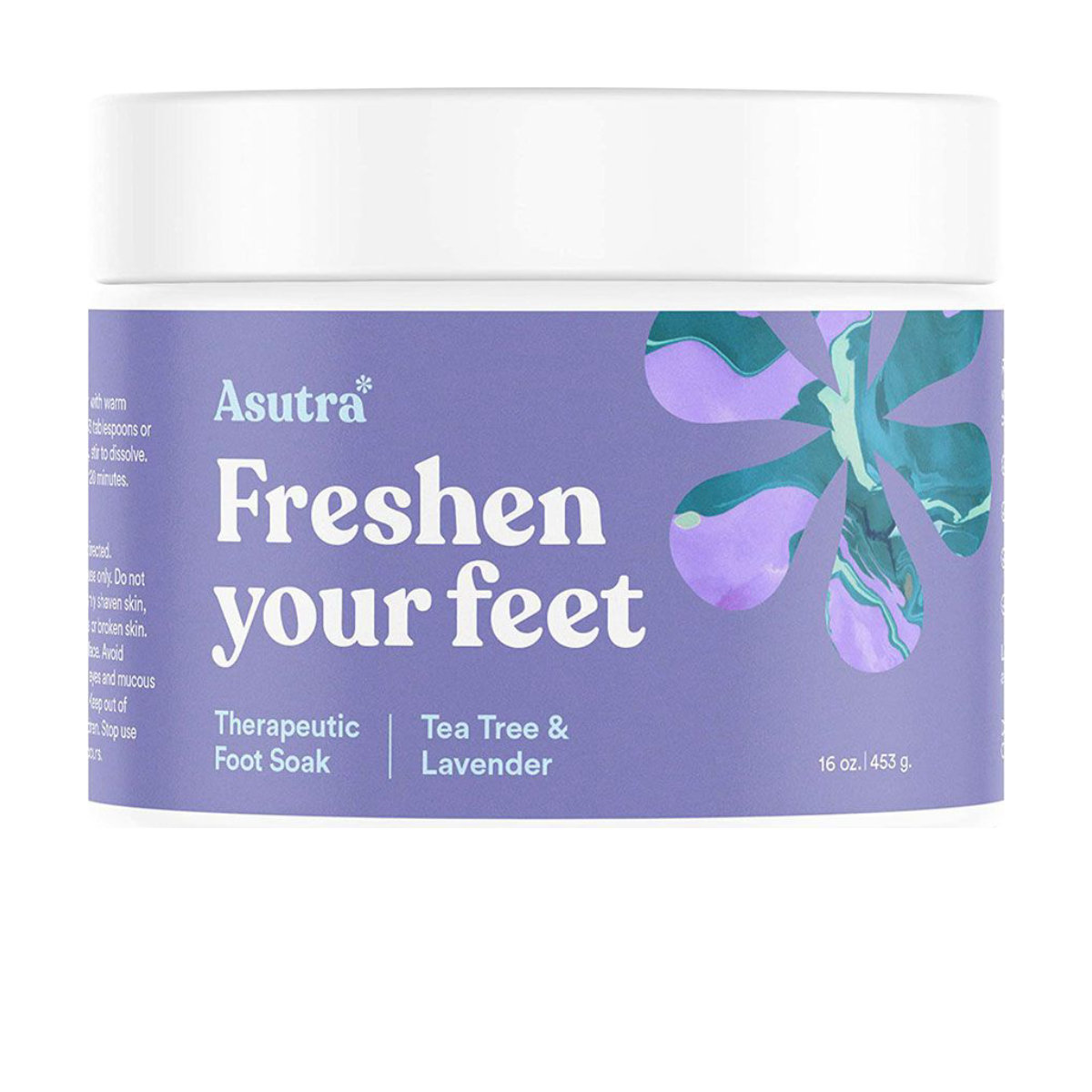 Asutra Tea Tree & Lavender Therapeutic Foot Soak