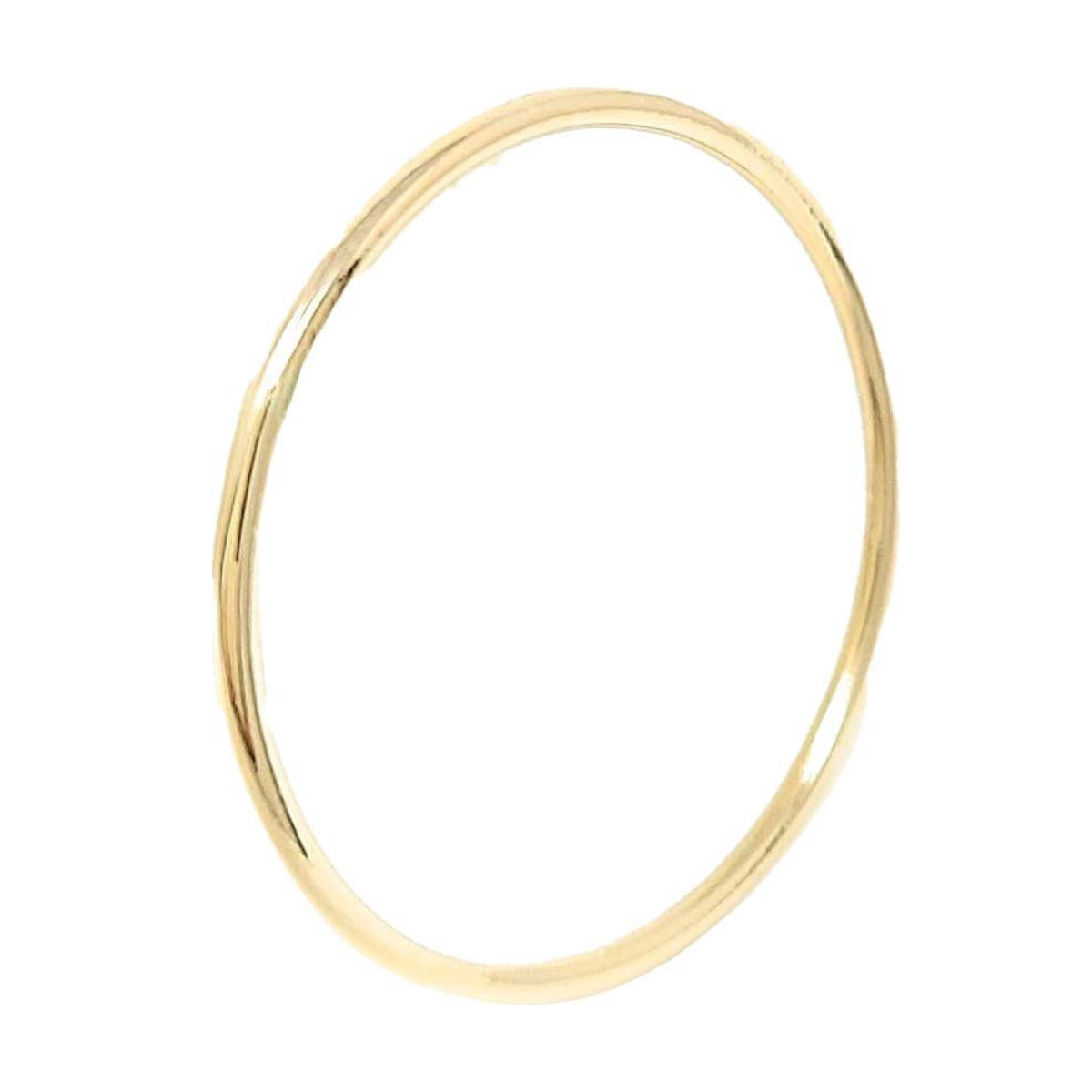 aubare Solid 14K Gold Thin Stacking Ring