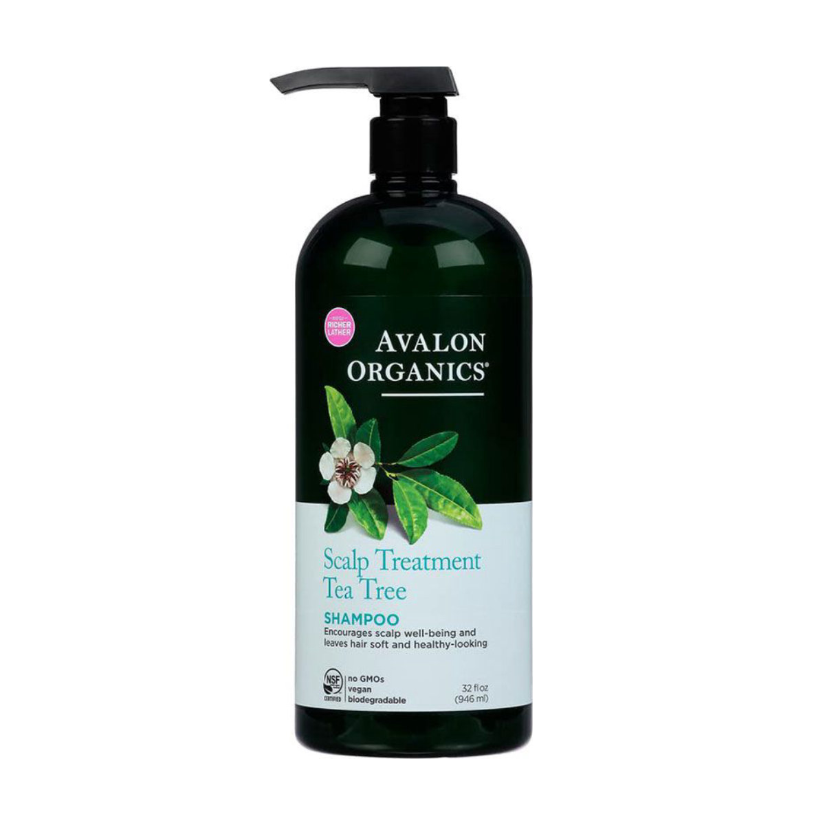 Avalon Organics Scalp Treatment Tea Tree Shampoo