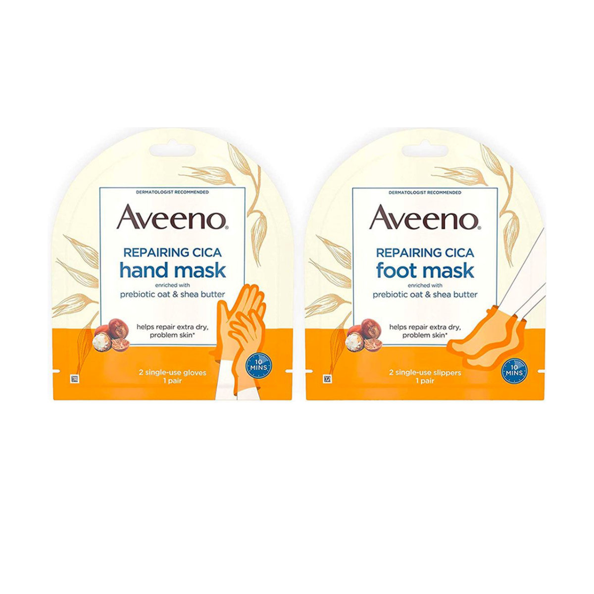 Aveeno Repairing CICA Foot Mask