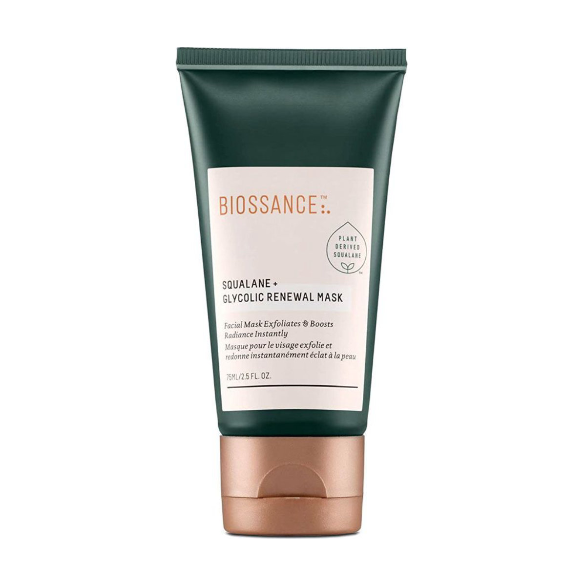 Biossance Squalane + Glycolic Renewal Facial