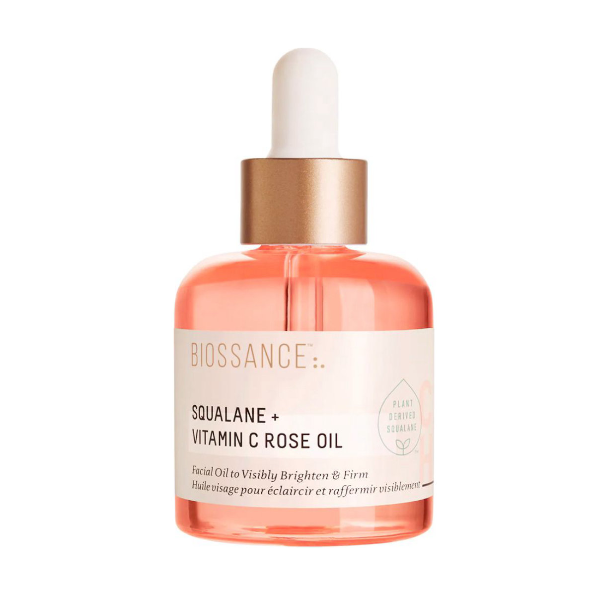 Biossance Squalane + Vitamin C Rose Firming Oil
