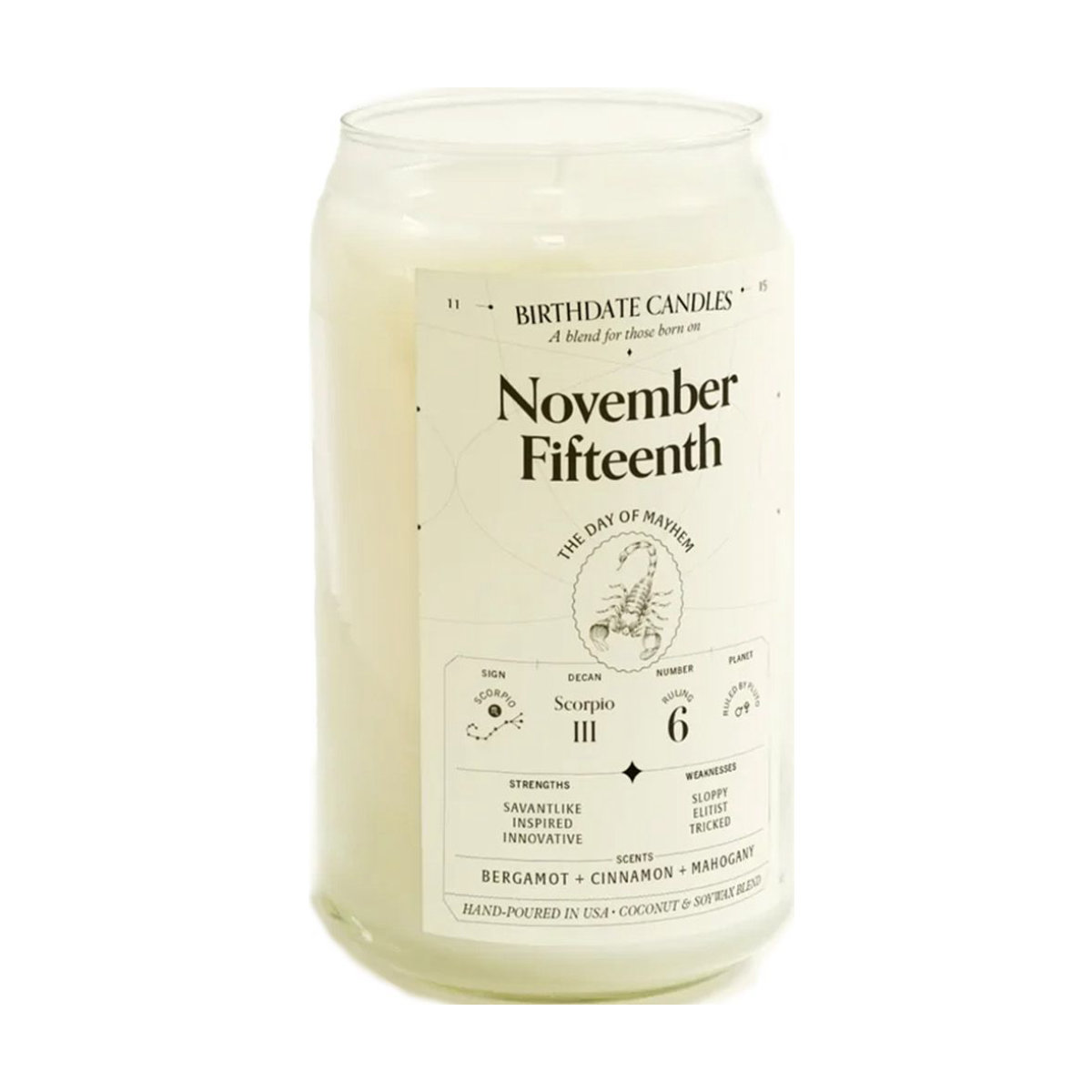 Birthdate Co. Candle