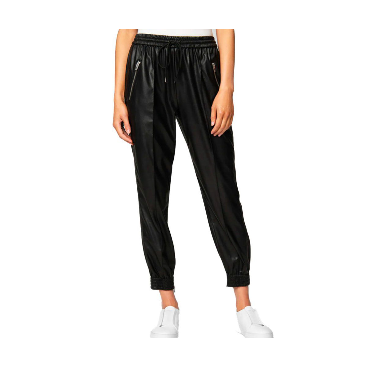 Blank NYC Faux Leather Jogger