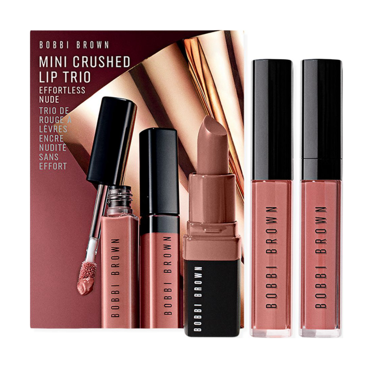 Bobbi Brown Mini Crushed Lip Trio - Effortless Nude