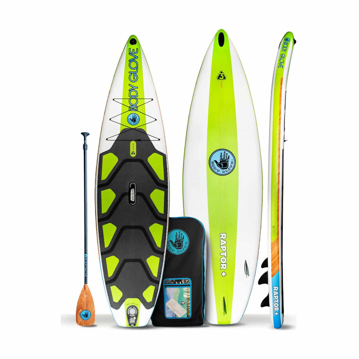 Body Glove Raptor Plus Inflatable Stand-Up Paddle Board With Paddle