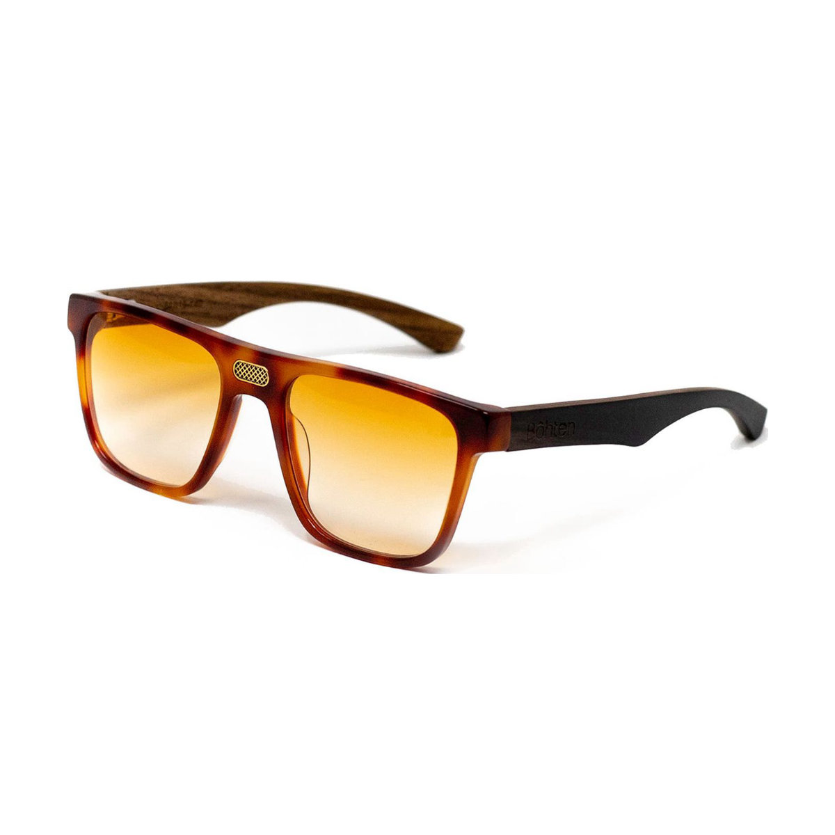 Bôhten Legend 54mm Gradient Rectangular Blue Light Blocking Sunglasses
