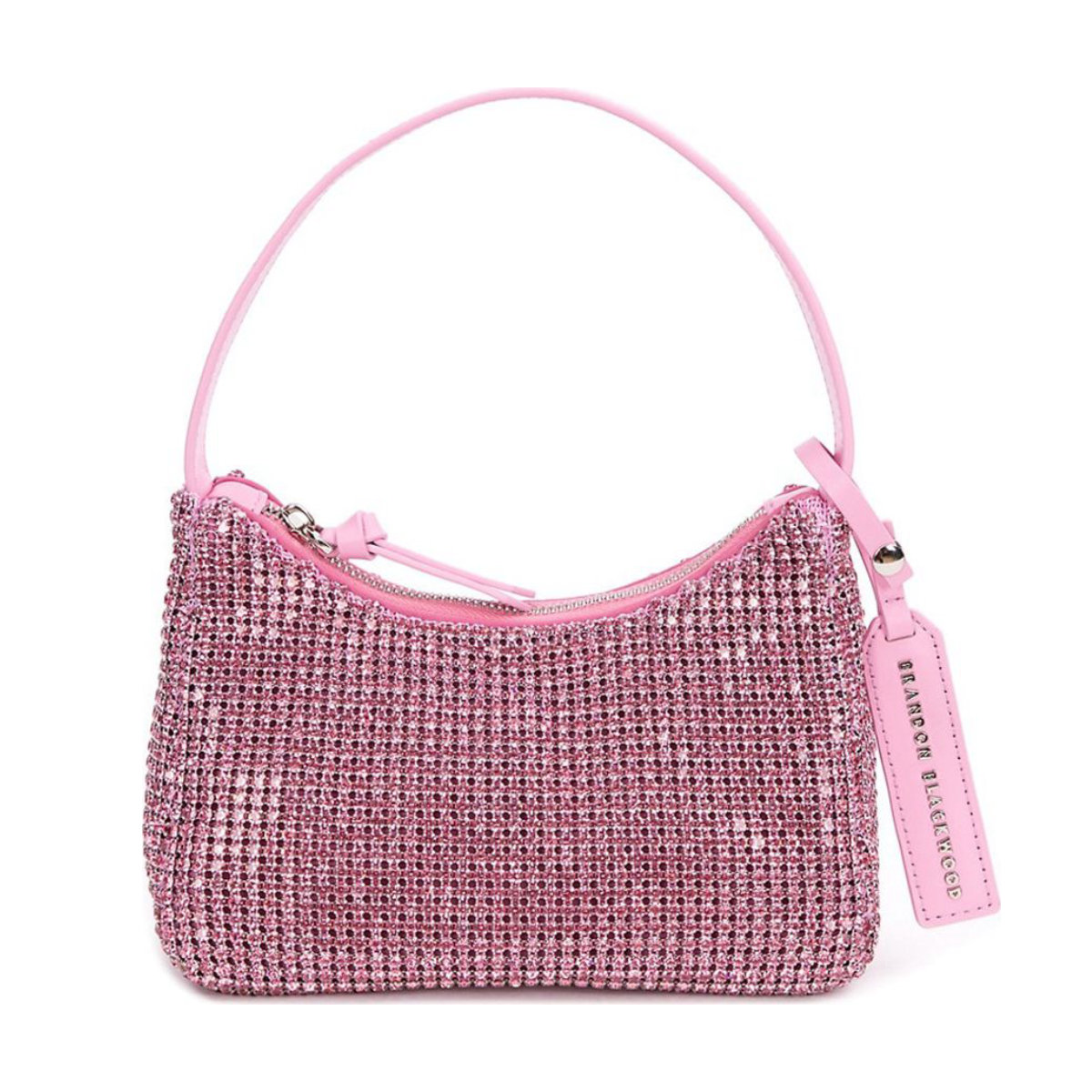 Brandon Blackwood Syl Rhinestone Top Handle Bag