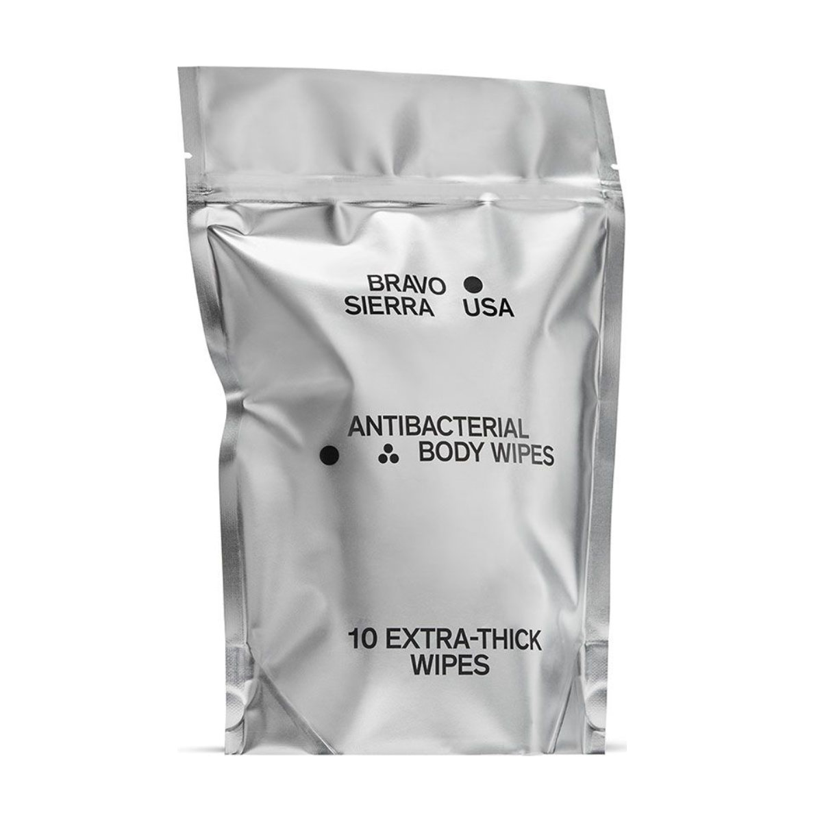 BRAVO SIERRA Antibacterial Body Wipes