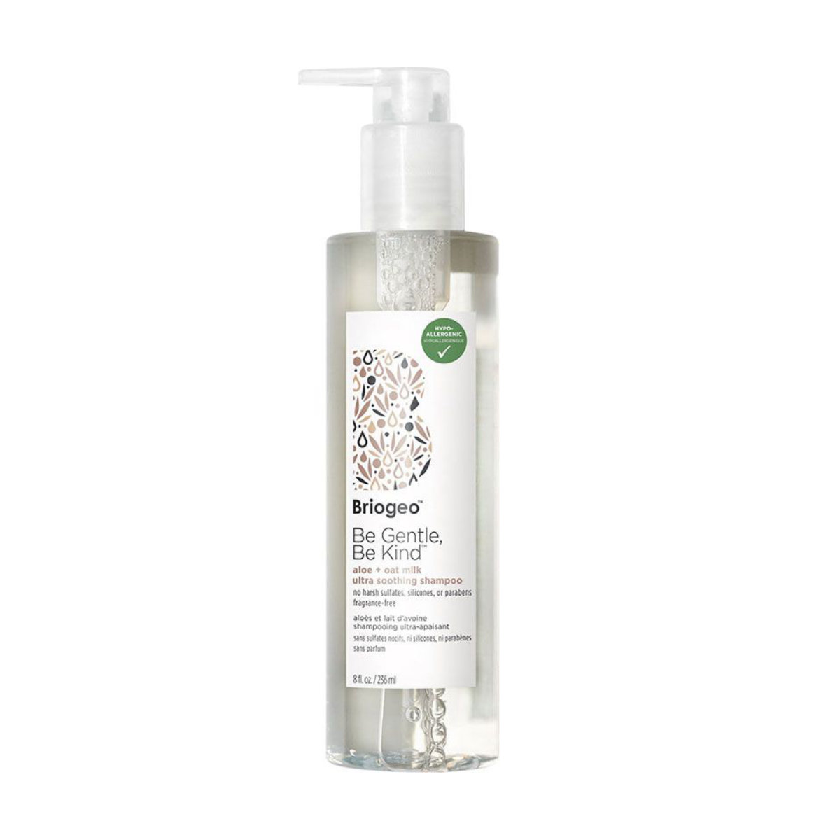 Briogeo Be Gentle, Be Kind Aloe + Oat Milk Ultra Soothing Fragrance-Free Hypoallergenic Shampoo