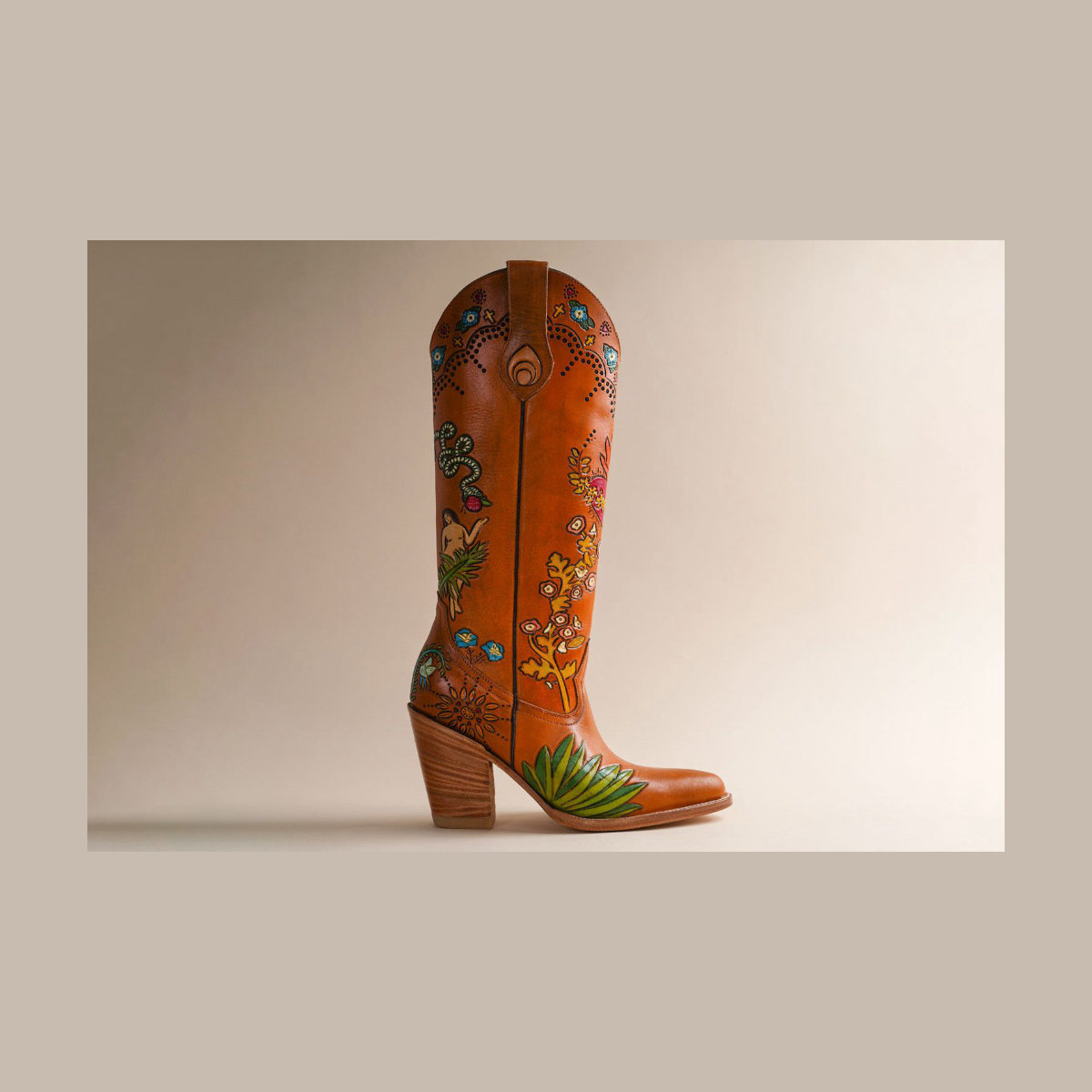 Brother Vellies Eve Doodle Cowboy Boot