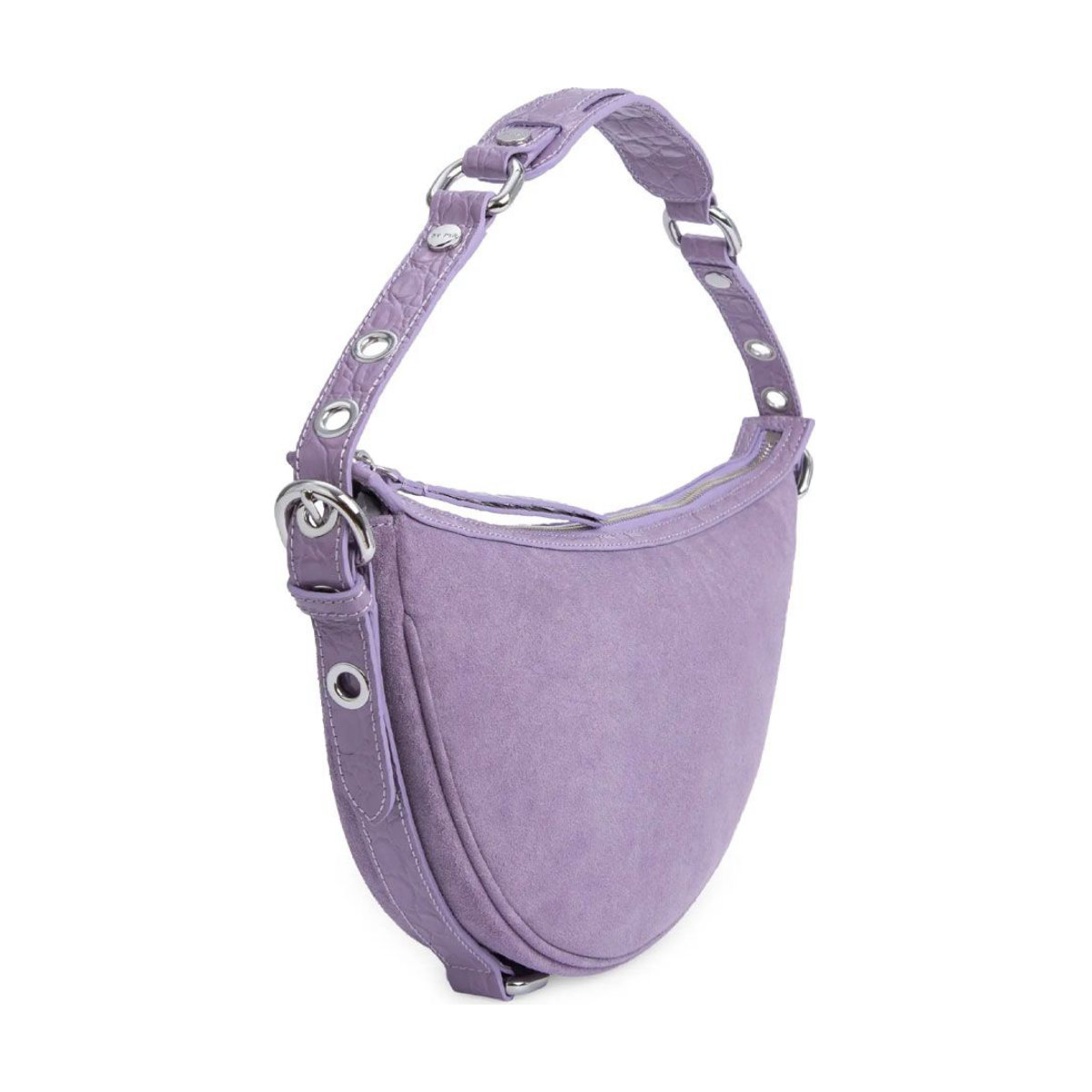 By Far Gib Suede Shoulder Bag