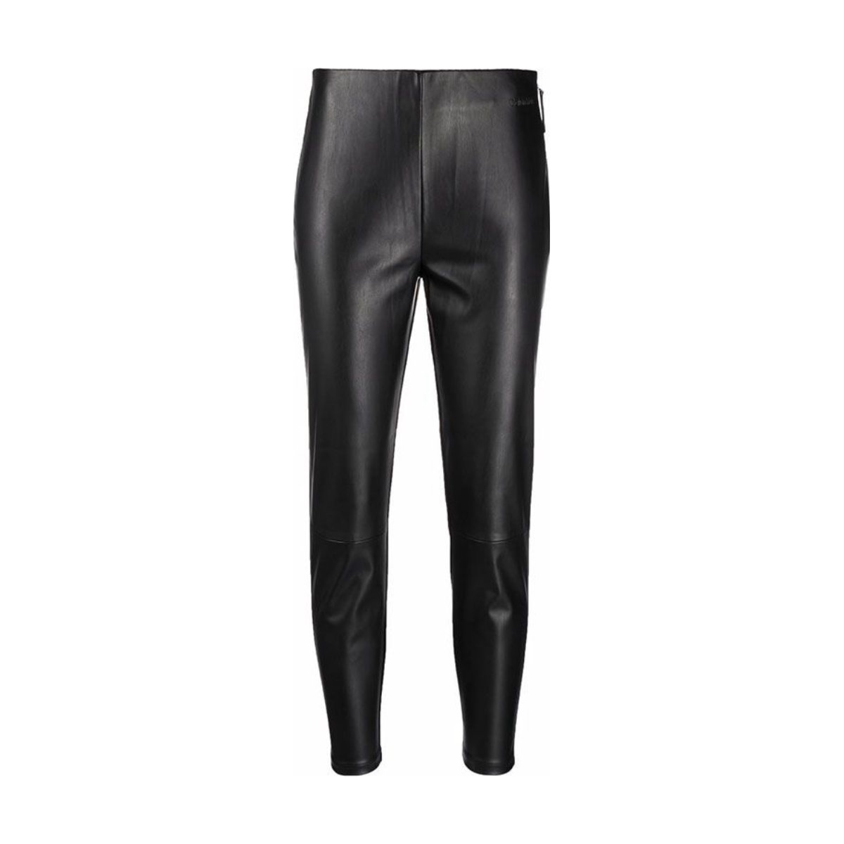 Calvin Klein Cropped Faux Leather Leggings
