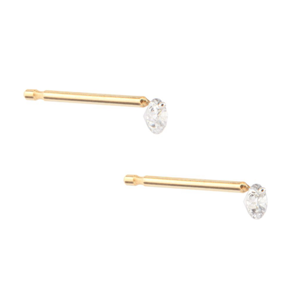 Catbird Diamond Pinprick Stud (Single)