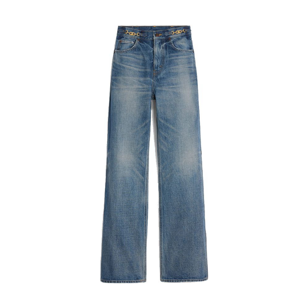 Celine Jane Flare Jeans In Denim Union Wash