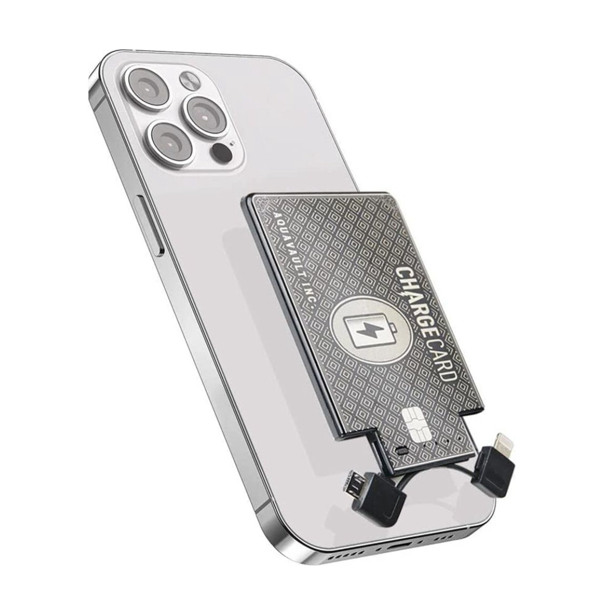 ChargeCard Ultra-Thin Credit Card Sized Portable Charger & Battery Bank