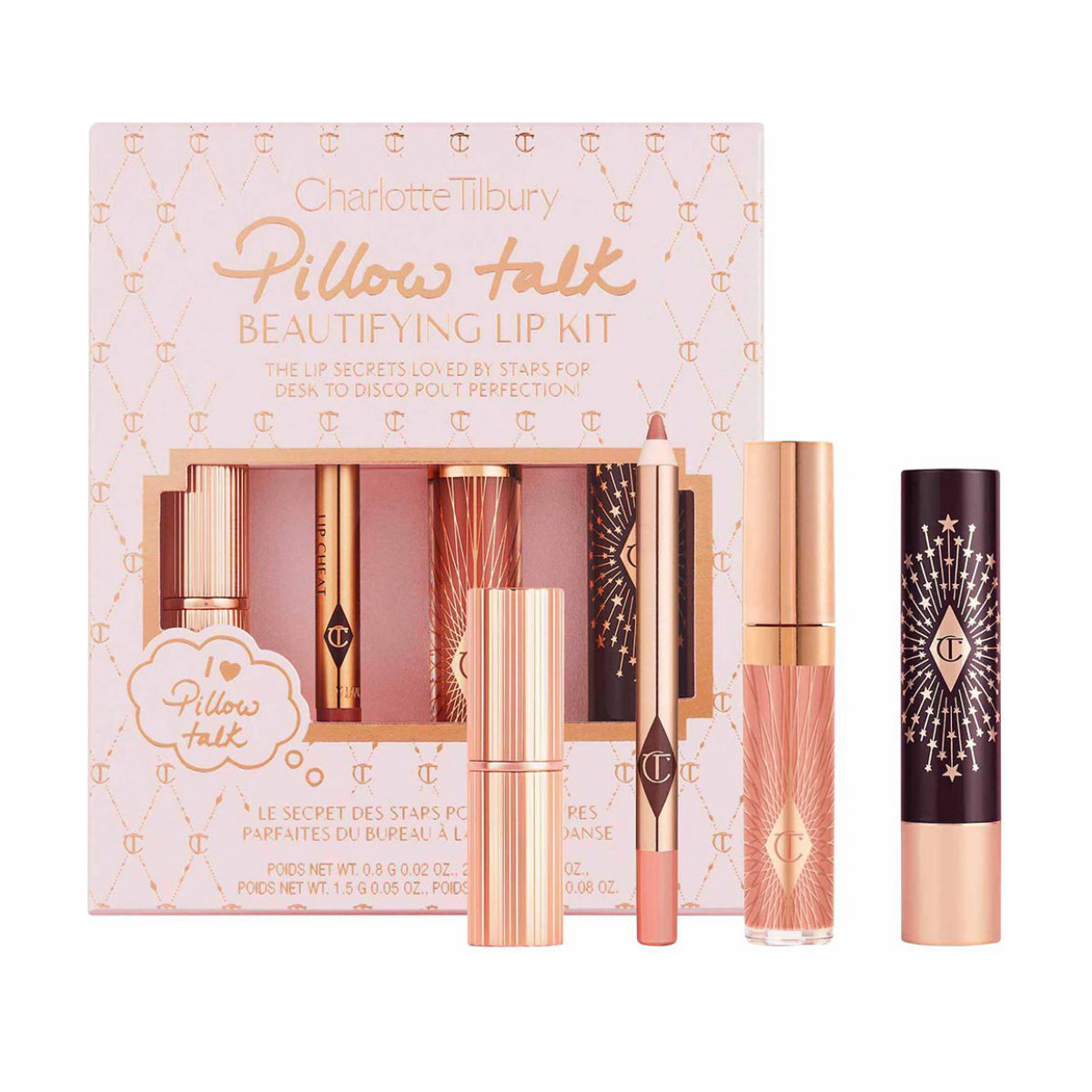 Charlotte Tilbury Pillow Talk Beautifying Lip Kit